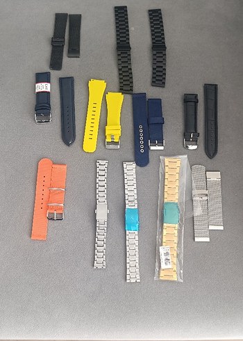 Çok Renkli Erkek Saat Kordonları - Görsel 11