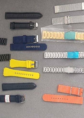 Çok Renkli Erkek Saat Kordonları - Görsel 10