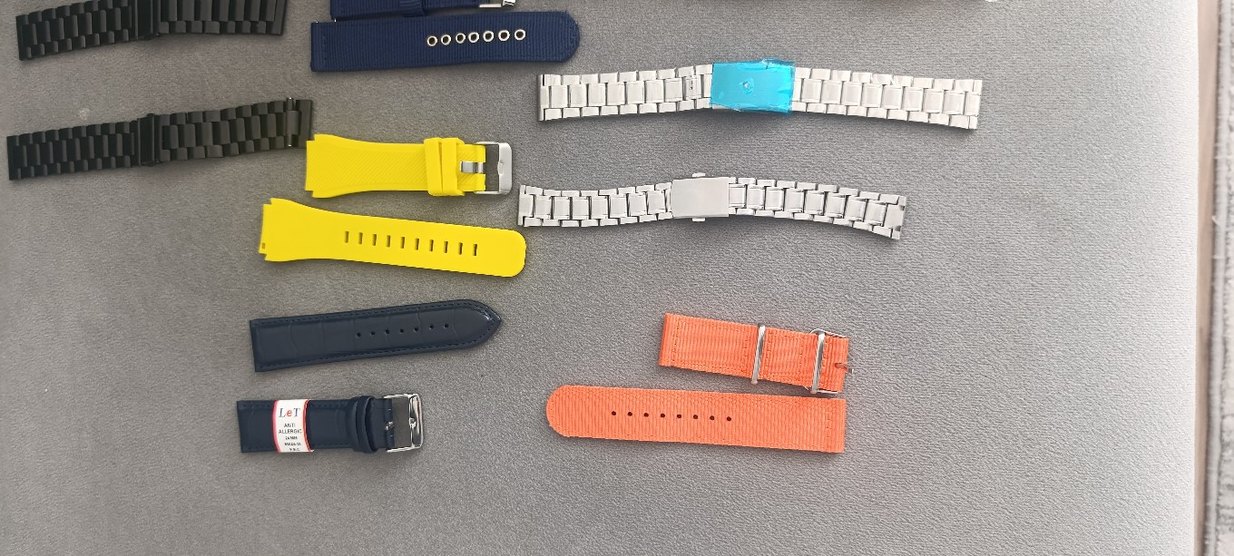 Çok Renkli Erkek Saat Kordonları - Görsel 3