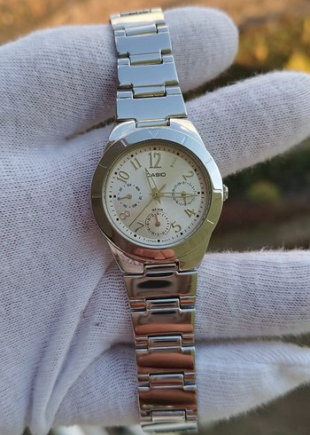 Casio Orjinal kadın saat sıfır ayarında tertemiz - Görsel 4