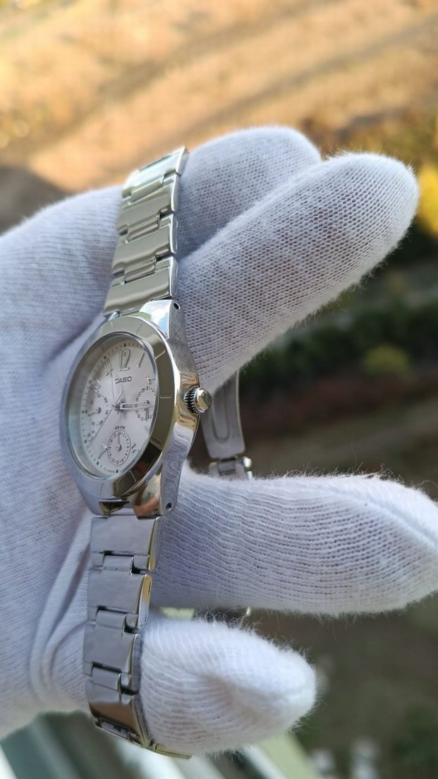 Casio Orjinal kadın saat sıfır ayarında tertemiz - Görsel 3