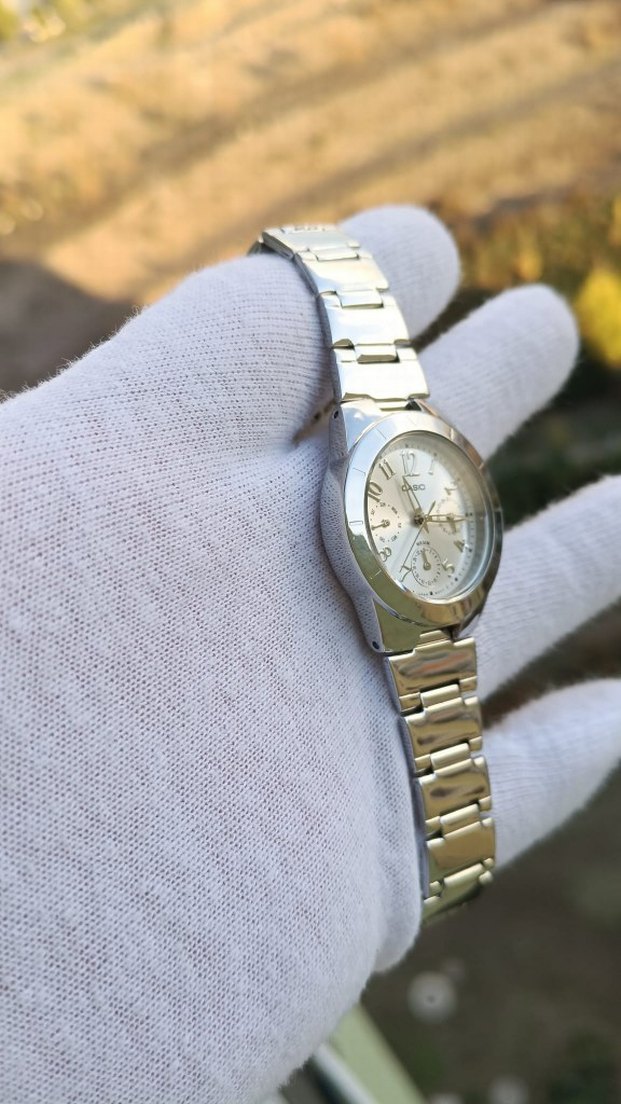 Casio Orjinal kadın saat sıfır ayarında tertemiz - Görsel 2