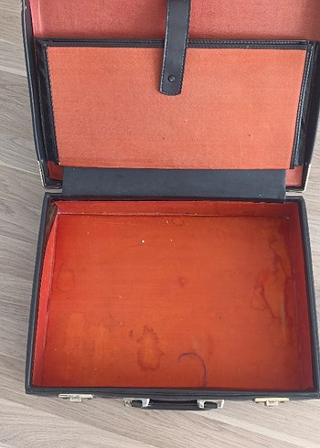 Klasik Siyah Erkek Evrak Çantası - Görsel 6