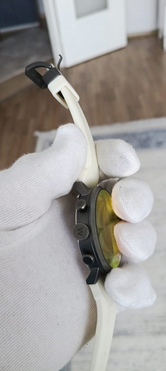 Beyaz Silikon Kayışlı Welder Erkek Kol Saati ORJİNAL - Görsel 3