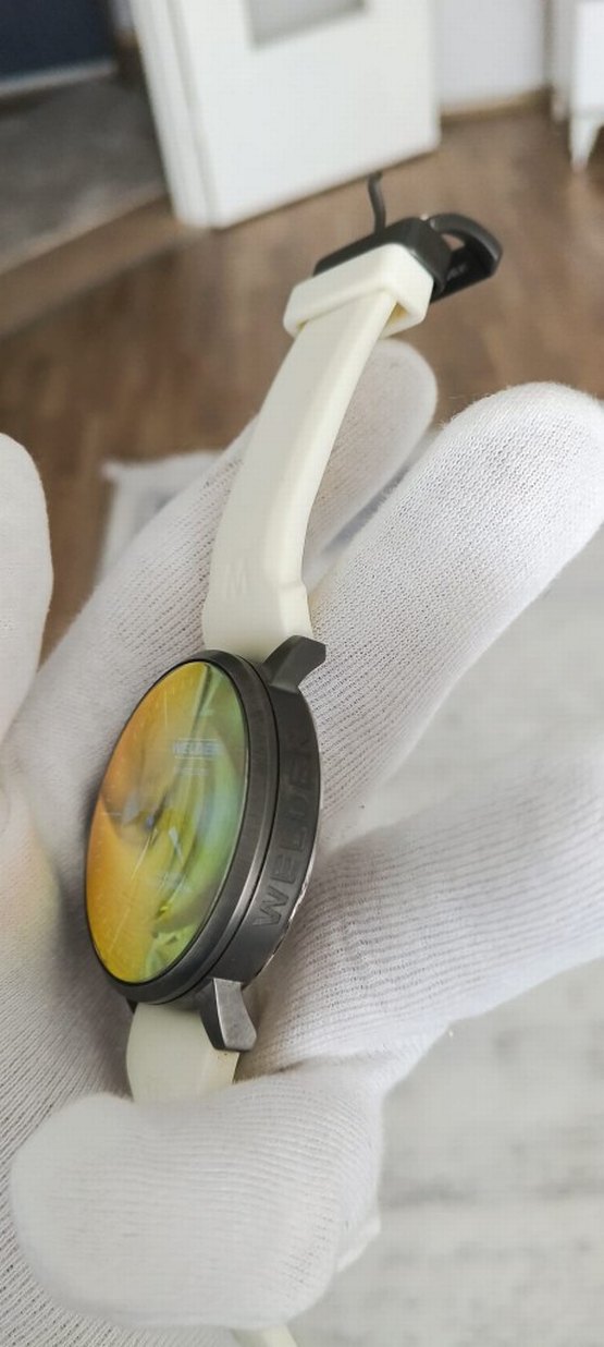 Beyaz Silikon Kayışlı Welder Erkek Kol Saati ORJİNAL - Görsel 2