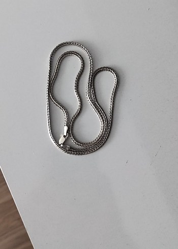 925 ayar gümüş erkek kolye - Görsel 3