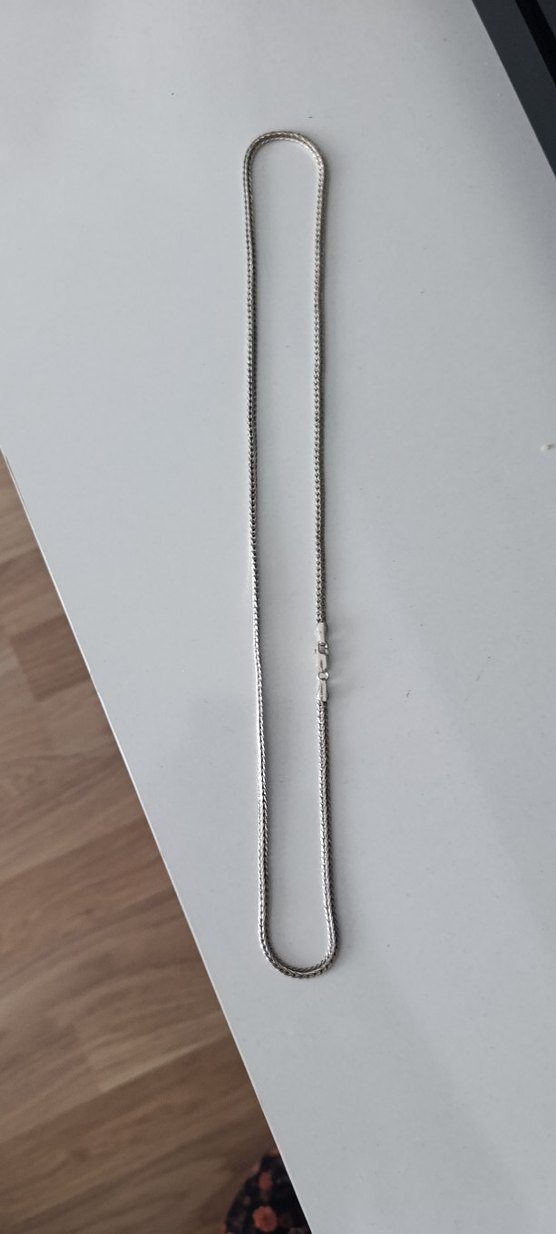 925 ayar gümüş erkek kolye - Görsel 5