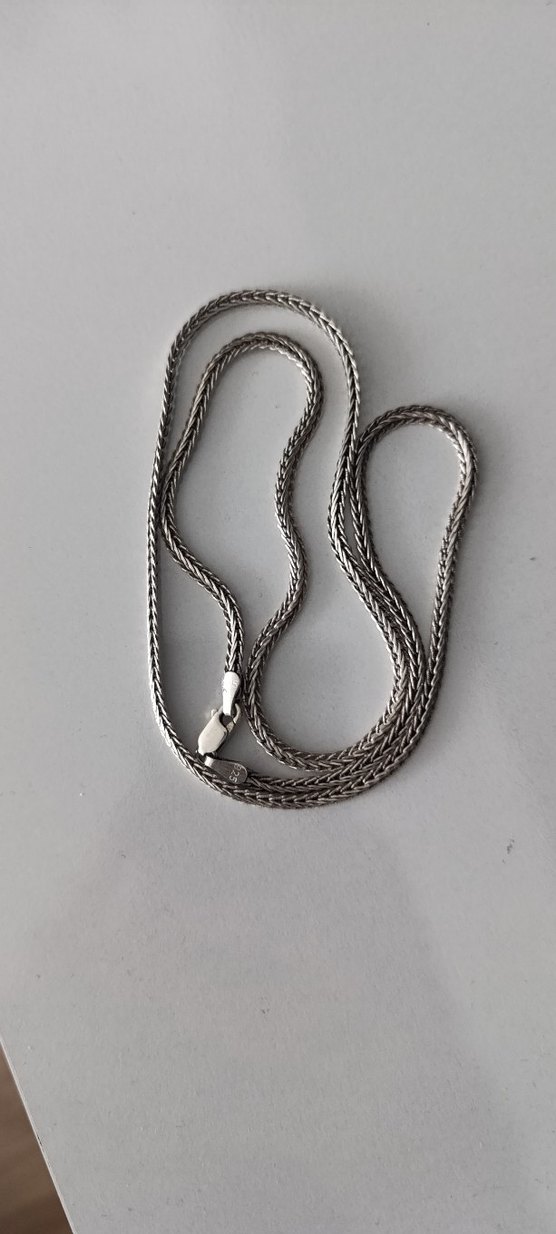 925 ayar gümüş erkek kolye - Görsel 2