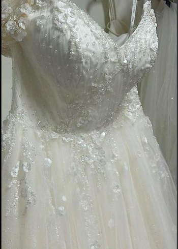 Gelinlik - 36/38 Beden Özel Dikim - Görsel 5