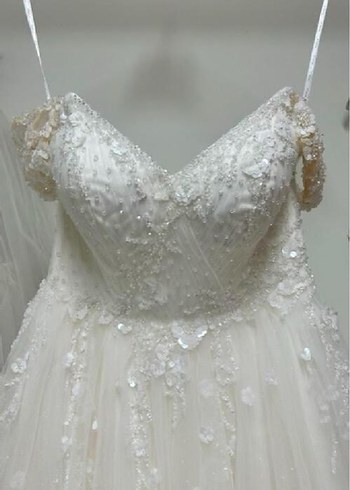 Gelinlik - 36/38 Beden Özel Dikim - Görsel 2