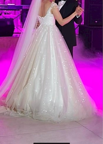 Gelinlik - 36/38 Beden Özel Dikim - Görsel 4