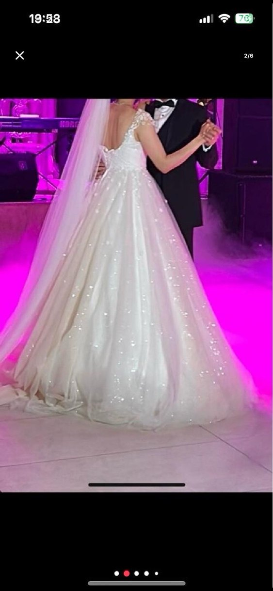 Gelinlik - 36/38 Beden Özel Dikim - Görsel 4