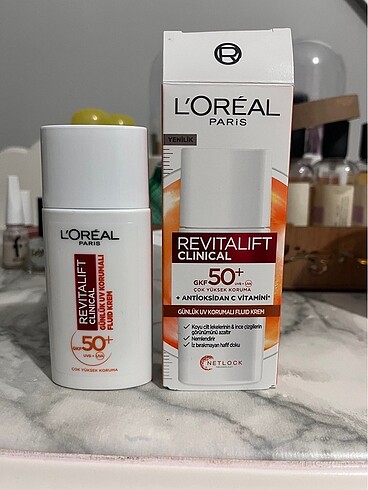 Loreal C vitaminli 50 faktör güneş kremi
