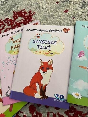  Beden Sevimli hayvan öyküleri....sınıf için çocuk kitapları seri