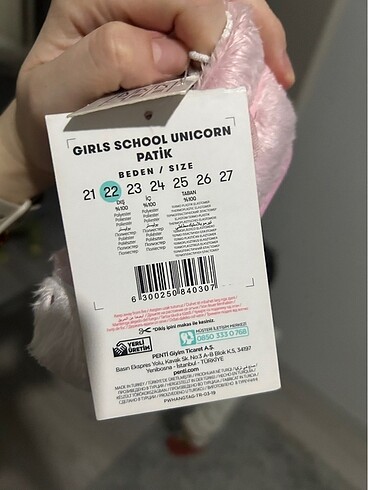 22 Beden pembe Renk Kreş ayakkabı