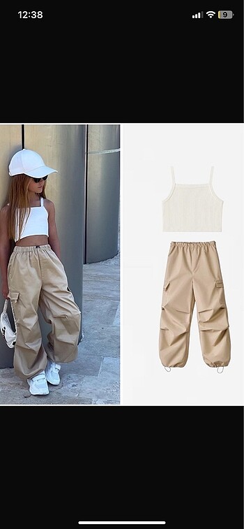 LACİEL Paris paraşüt CROP takım