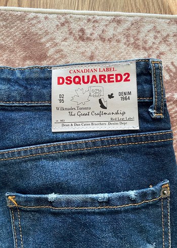 Erkek Lacivert Bağcıklı Bol Kesim Jean - Görsel 3