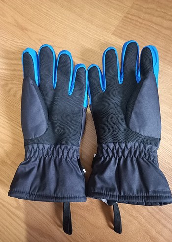 Mavi Erkek Çocuk Kayak Eldiveni Vedze - Görsel 2