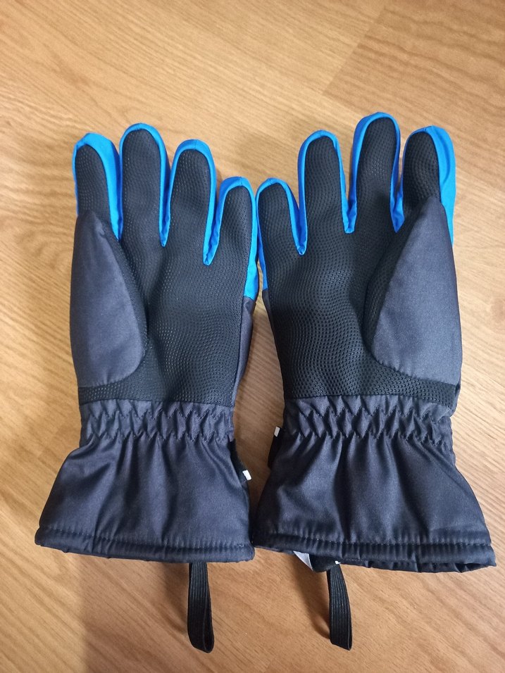Mavi Erkek Çocuk Kayak Eldiveni Vedze - Görsel 2