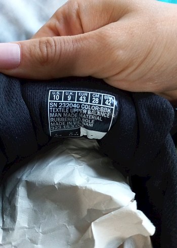 orjinal skechers Siyah Bağcıklı erkek Spor Ayakkabı - Görsel 8