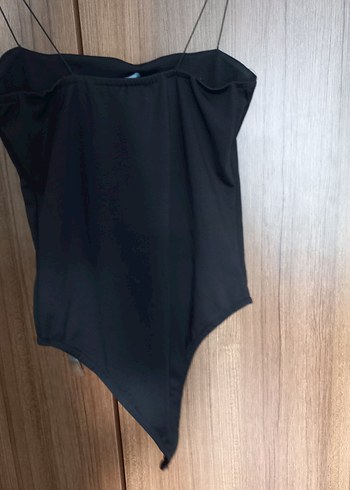 Siyah İnce Askılı Kadın Mayo - Görsel 3