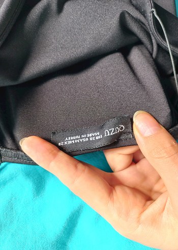 Siyah İnce Askılı Kadın Mayo - Görsel 4