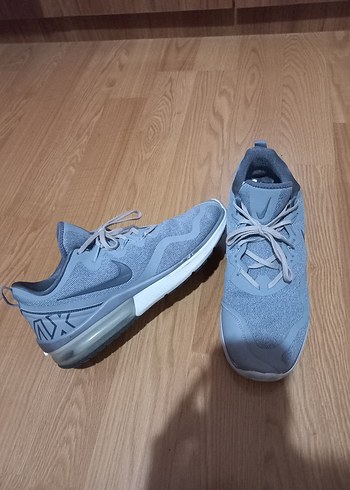 Gri Bağcıklı erkek Spor Ayakkabı - Görsel 2