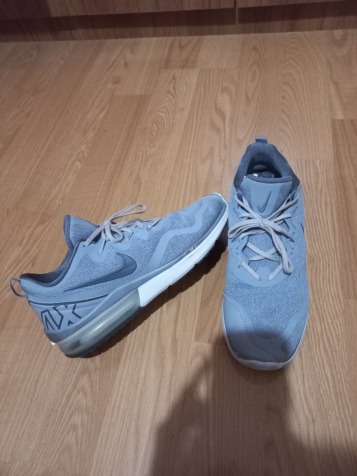 Gri Bağcıklı erkek Spor Ayakkabı - Görsel 2