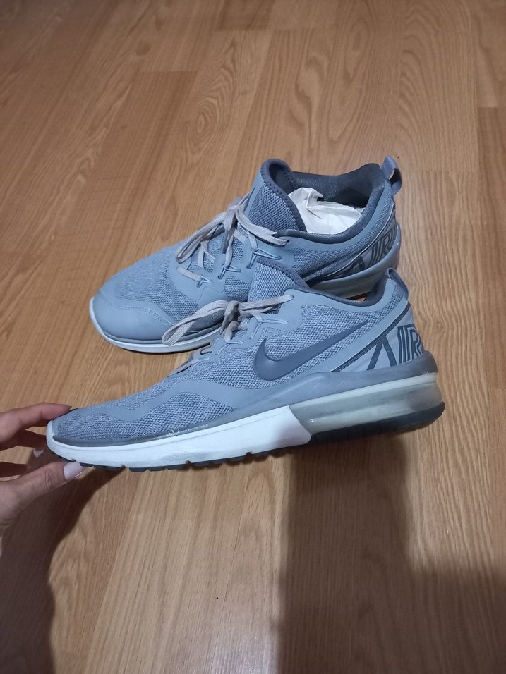 Gri Bağcıklı erkek Spor Ayakkabı - Görsel 4