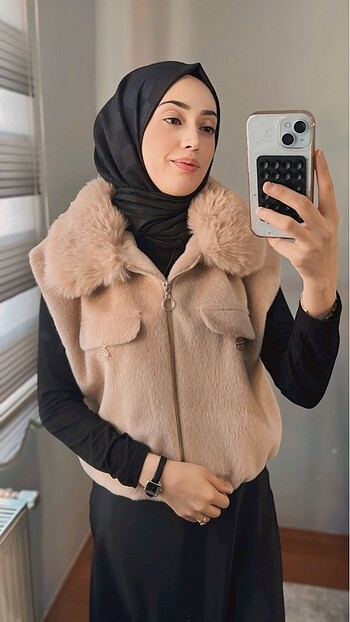 Kürklü yelek