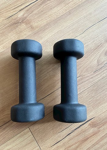  Beden 2 KG Siyah Dambıl Çift Set