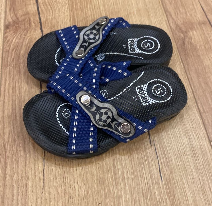 Mavi Erkek Çocuk Terlik - Görsel 2