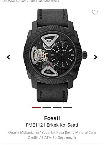 Fossil orjinal saat 