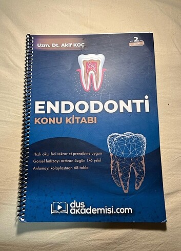 Dus akademisi.com yayınlarının endodonti kitabıdır 
