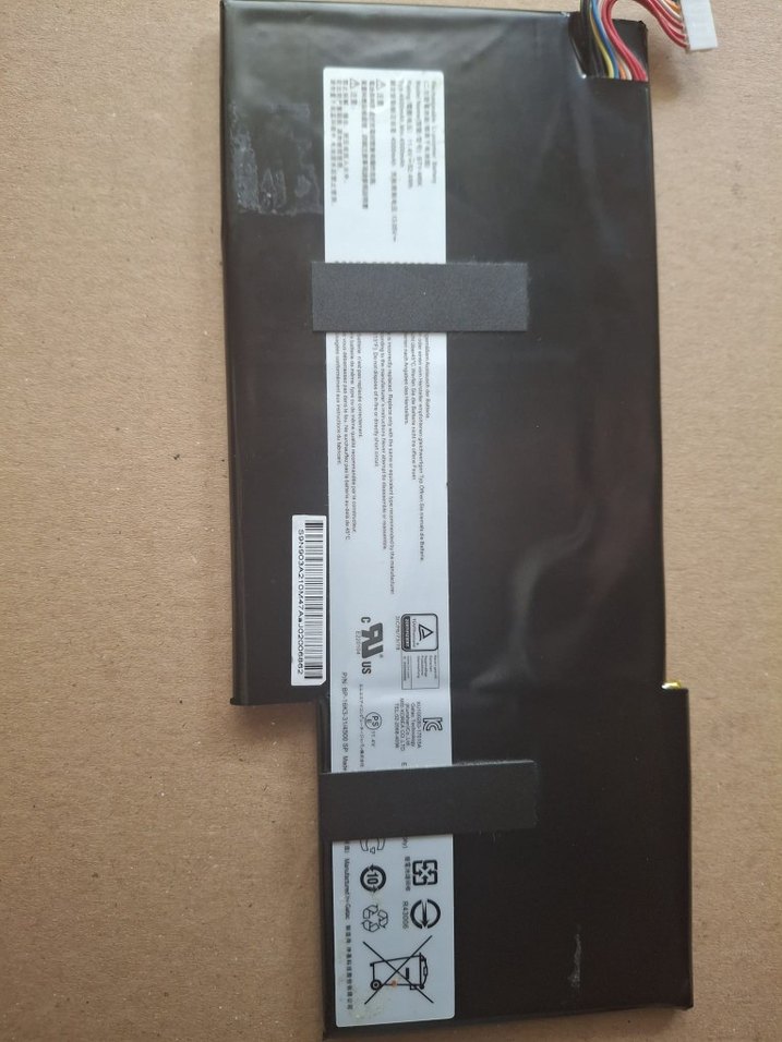 msi thin gf63 Laptop Batarya Pil - Görsel 2