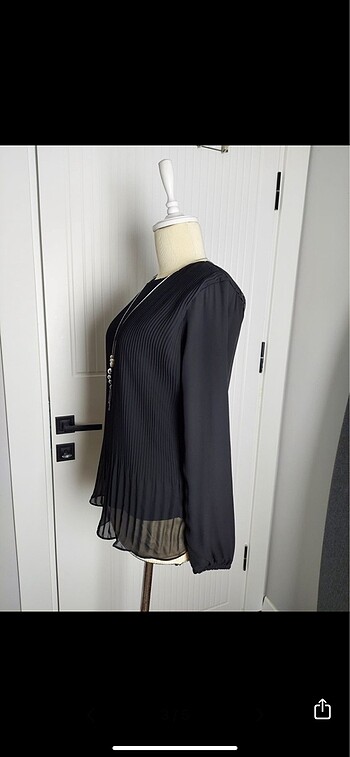38 Beden Zara şifon bluz p