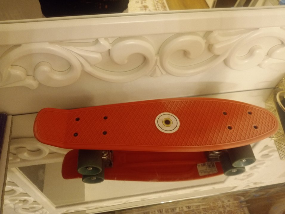 Koyu Kırmızı Çocuk Kaykay - Görsel 2