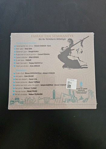 Kendini Anlatan Şehir Erzurum Türküleri Cd si - Görsel 2