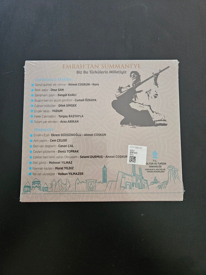 Kendini Anlatan Şehir Erzurum Türküleri Cd si - Görsel 2