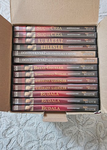 Dostoyevski Kitapları - Dünya Edebiyatından Sinemaya Film Seti - Görsel 7