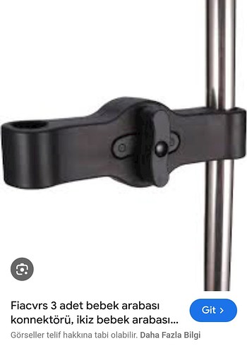 Sıfır Bebek Arabası Puset Konnektörü Bağlayıcı - Görsel 7