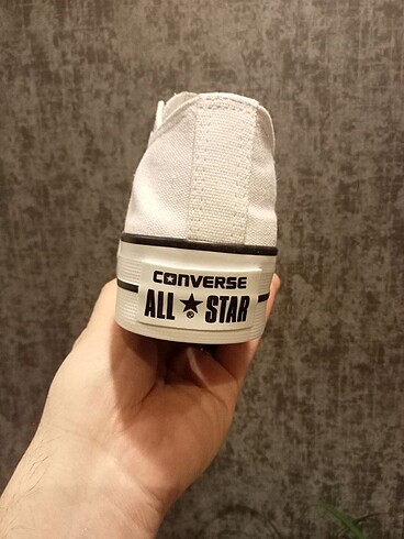 39 Beden beyaz Renk Converse platform spor ayakkabısı