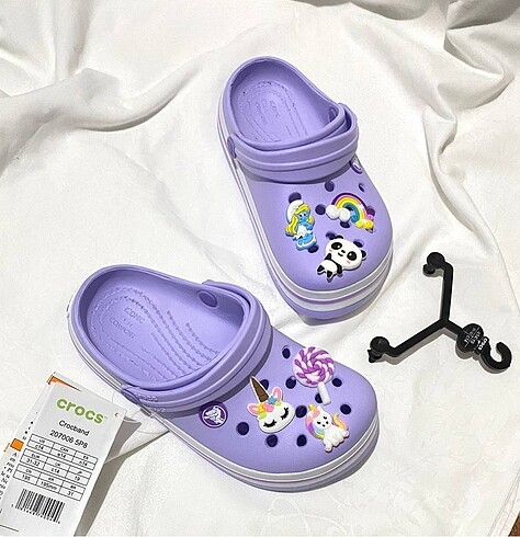 30 Beden Crocs çocuk sandalet terlik