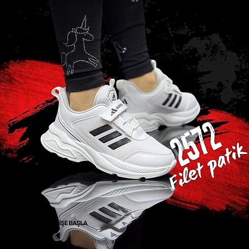 Adidas çocuk spor ayakkabısı