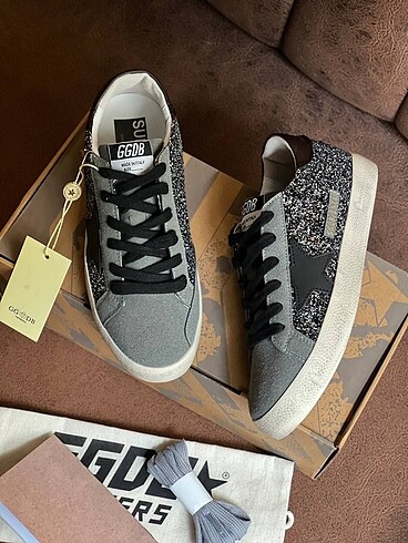 40 Beden gri Renk Golden goose deluxe spor ayakkabısı