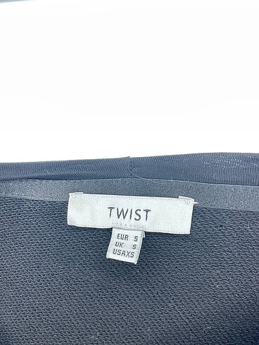 s Beden siyah Renk Twist Sweatshirt %70 İndirimli.