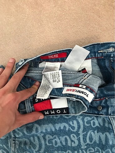 Tommy Hilfiger Tommy jeans unisex kot pantolon denim