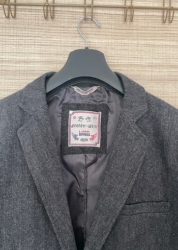 Erkek füme spor Düğmeli Ceket - Görsel 5