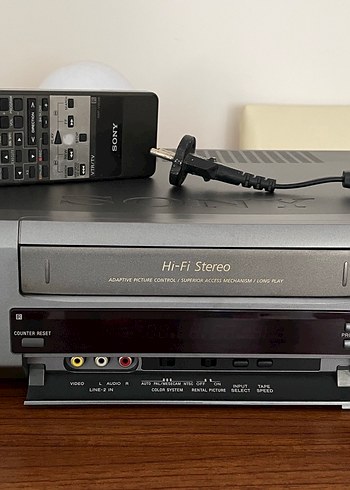 Sony slv 815 video-6 head hifi ses Mükemmel ses ve görüntü