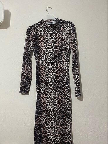 Leopar elbise